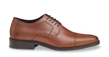 Johnston & Murphy Novick Men's Leather Oxford Shoes Sz 11 Cap Toe - New picture