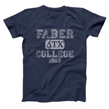 Faber College Funny  Animal House  Frat  Party Navy Basic Men's T-Shirt picture