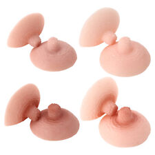 1 Pair Self-priming Reusable Soft Silicone Prosthetic Breast Nipple Cover,Sexy picture