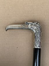 Very Rare Gorham Sterling silver figural Eagle Head Walking Stick picture