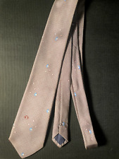 Vintage Valentino Cravatte grey necktie. picture