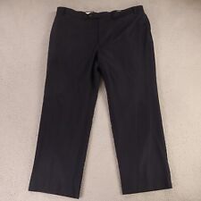 Nautica Pants Mens 42 Blue 100% Worsted Wool Twill Slacks 42x30 picture