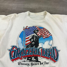Vintage 80s Grateful Dead Twenty Years So Far T-shirt S-4XL 1985 U2613 picture