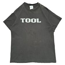 Vintage 1991 Tool Wrench T-shirt Double Sided Band Tee Tour M&O Knit Metal M picture
