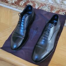 CESARE PACIOTTI Men Genuine Baby Lux leather Oxfords MADE IN ITALY -Brand New.- picture