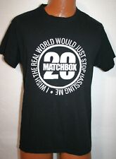 MATCHBOX 20 I Wish The Real World Would Just Stop Tour T-SHIRT M Rob Thomas Rock picture