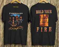 Rare Firehouse Band Two-sided Gift For Fan Black S-2345XL Unisex T-Shirt S3608 picture