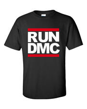 RUN DMC T- Shirt  hip hop Music Band Men's Novelty Tee NEW picture