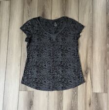 Active By Old Navy Semi-Fitted Scoop Neck Short Sleeve Tee Women’s Large picture