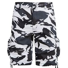 Men's Summer Multi-Pocket Cargo Shorts Mens Casual Loose Camouflage Cargo Shorts picture
