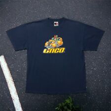 Vintage 90s JNCO Low Down OG Classics Alien Hotrod T-Shirt Size XL Made in USA picture