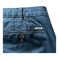 Meyer Hosen Pants 'Perth' Mens Size 40/30 Blue Regular Fit Chino Pockets Casual picture