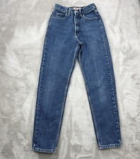 Vtg Guess Jeans Womens 26 Blue Mom Tapered High Rise Made In USA 80s Retro Denim picture
