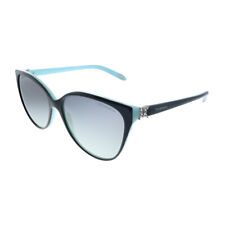 New Tiffany & Co TF 4089B 80553C Black Tiffany Blue Sunglasses Grey Gradient picture