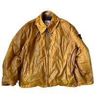 RARE Stone Island Ice jacket Yellow Massimo Osti Paul Harvey Size L Vintage picture