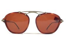 Vintage Best Company Sunglasses Gray Red Square Frames with Red Lenses picture