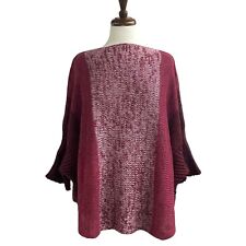 Wooden Ships Ruana Ombré Batwing Sweater M/L picture