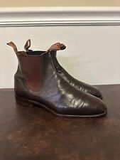 RM Williams Comfort Craftsman Ankle Boots US 11 / UK 10 Burgundy Brown Leather picture