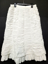 Vtg.1960's Sybil Connolly Couture style by Suzanne pleated white lined 3 pc suit picture