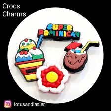 Crocs Super Dominican Charms Set of 4 V1 picture