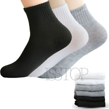 Lot 12 Pairs Mens Womens Ankle/Quarter Crew Socks Sport Casual Cotton Socks US picture