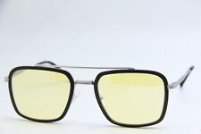 NEW GUNNAR MARVEL ONYX SILVER AUTHENTIC SUNGLASSES 55-21 picture