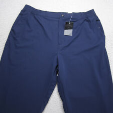 Callaway Pants Men Blue Performance Chino Lightweight Golf Stretch Ankle Zip picture