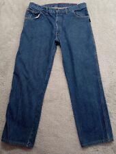 Riverside FR Jeans 36 X 30 Westex Cat2 Blue Workwear Flame Resistant Pockets EUC picture