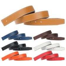 H full grain leather buckleless replacement strap for men and women 32mm wide picture