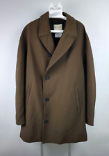Stephan Schneider Nylon OverCoat Brown Size 7 Made In Belgium picture