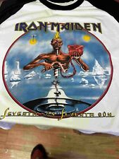 Iron Maiden Seventh Son of a Seventh Son 1988 Raglan S to 3XL picture