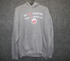 Farmall International Harvester Tractor Farm Gray Hoodie 2XL picture