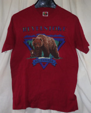 VTG Grizzly Bear REVELSTOKE BC Canada Single Stitch Shirt sz Medium picture