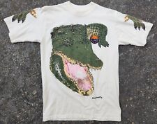 Vintage 1991 Alligator Graphic T Shirt Large Hilton Head SC South Carolina Rare picture