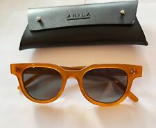 AKILA Legacy Premium Sunglasses - style No 1904 - Rust frame & Dk Green lens picture