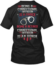 Retired Correctional Officer Is An Honor T-Shirt Made in the USA Size S to 5XL picture