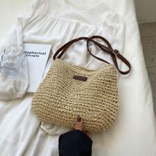 Handbags Straw Woven Bag Handbag Beach Bag Shoulder Bags Straw Knitted Purses picture