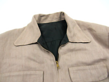 Vtg 1950s Fleck Reversible Rayon Ricky Jacket Hollywood VLV Gab Atomic 40s 50s picture