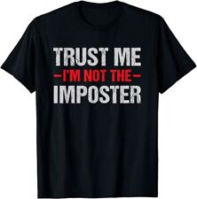 Funny Gamer Mobile Game Gag Gift I'm Not Imposter T-Shirt picture