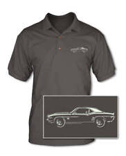 1969 Chevrolet Camaro SS Coupe Adult Pique Polo Shirt - Side View picture