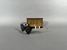 NEW GUCCI GG 0597 S CAT EYE BLACK SUNGLASSES GRAY LENS 001 0597S SHIPS TODAY picture
