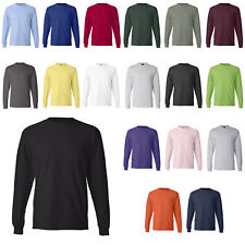 Hanes Unisex 6.1 oz. Beefy-T Long Sleeve Tee. 5186 picture