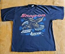 Snap-On Tools Flying Eagle Black Graphic T-Shirt Size XL 1995 Vintage picture