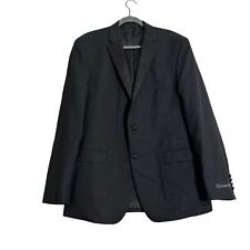 NWT JB Britches Logan Black Wool Suit Jacket 44L picture