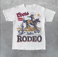 Coors Rodeo 90s Cowboy T-Shirt, Vintage Western Shirt, Retro Coors Shirt picture