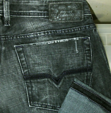 HOT AUTHENTIC ITALY Men DIESEL ZATINY 8UP BOOTCUT BLACK Jeans 36 x32 (Fit 35x31) picture