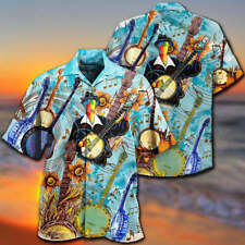 Banjo Music Cheerful Melodies From Banjo Hawaiian Shirt Hawaii Shirt S-5XL Gift picture