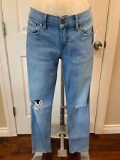 Level 99 Light Wash Distressed Blue Jeans, Size 25 picture