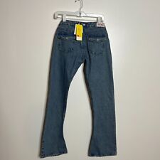 Coca Cola Jeans Womens Medium Wash Flare Low Rise Size 38 picture