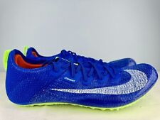 Nike Zoom Superfly Elite 2 Track & Field Sprinting Spikes Blue Mens Size 10 picture